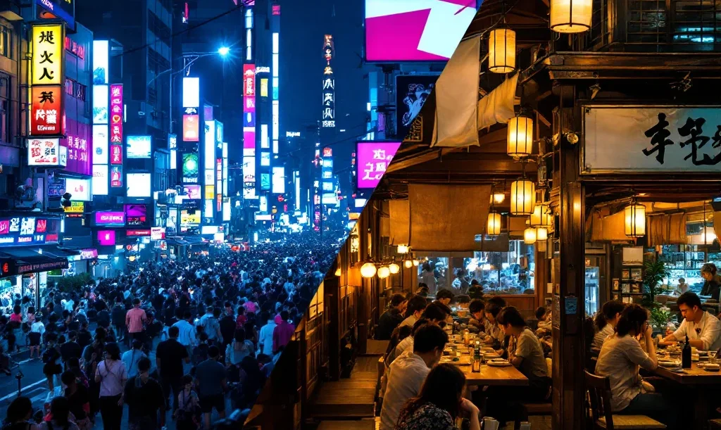 Nightlife in Seoul vs. Tokyo
